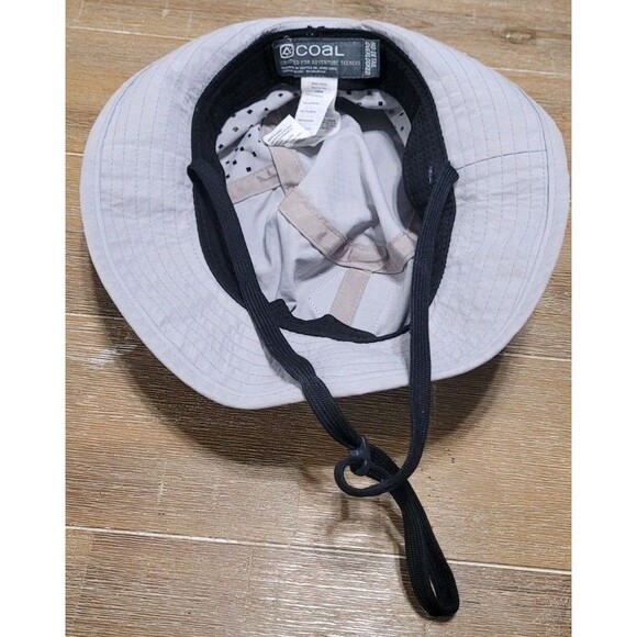 Coal The Spackler Kids – UPF Boonie Hat Light Gray Radi-Coal Patch Youth Size - Picture 5 of 7